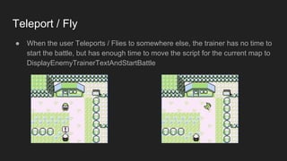 How the long range trainer escape glitch (mew trick) works | PDF