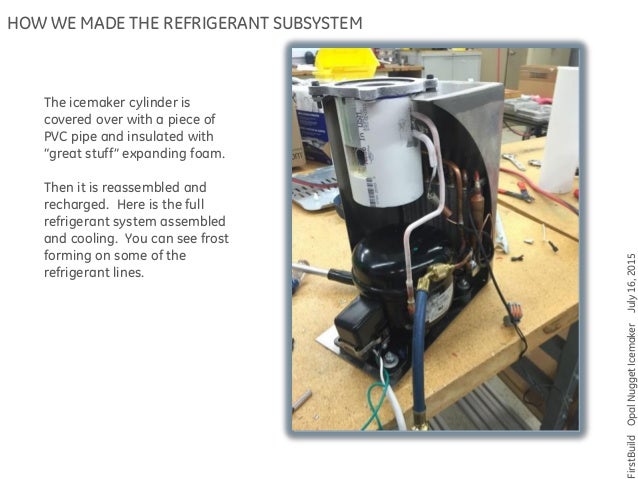 How The Opal Ice Maker Was Built How The Opal Ice Maker Was Built