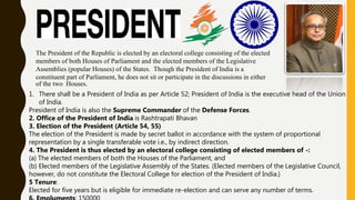 How the political system works in india | PPTX