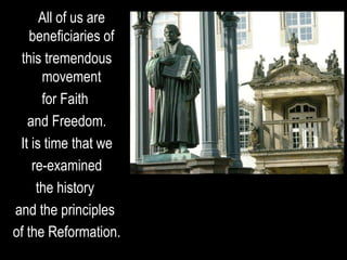 How the Reformation Changed the World