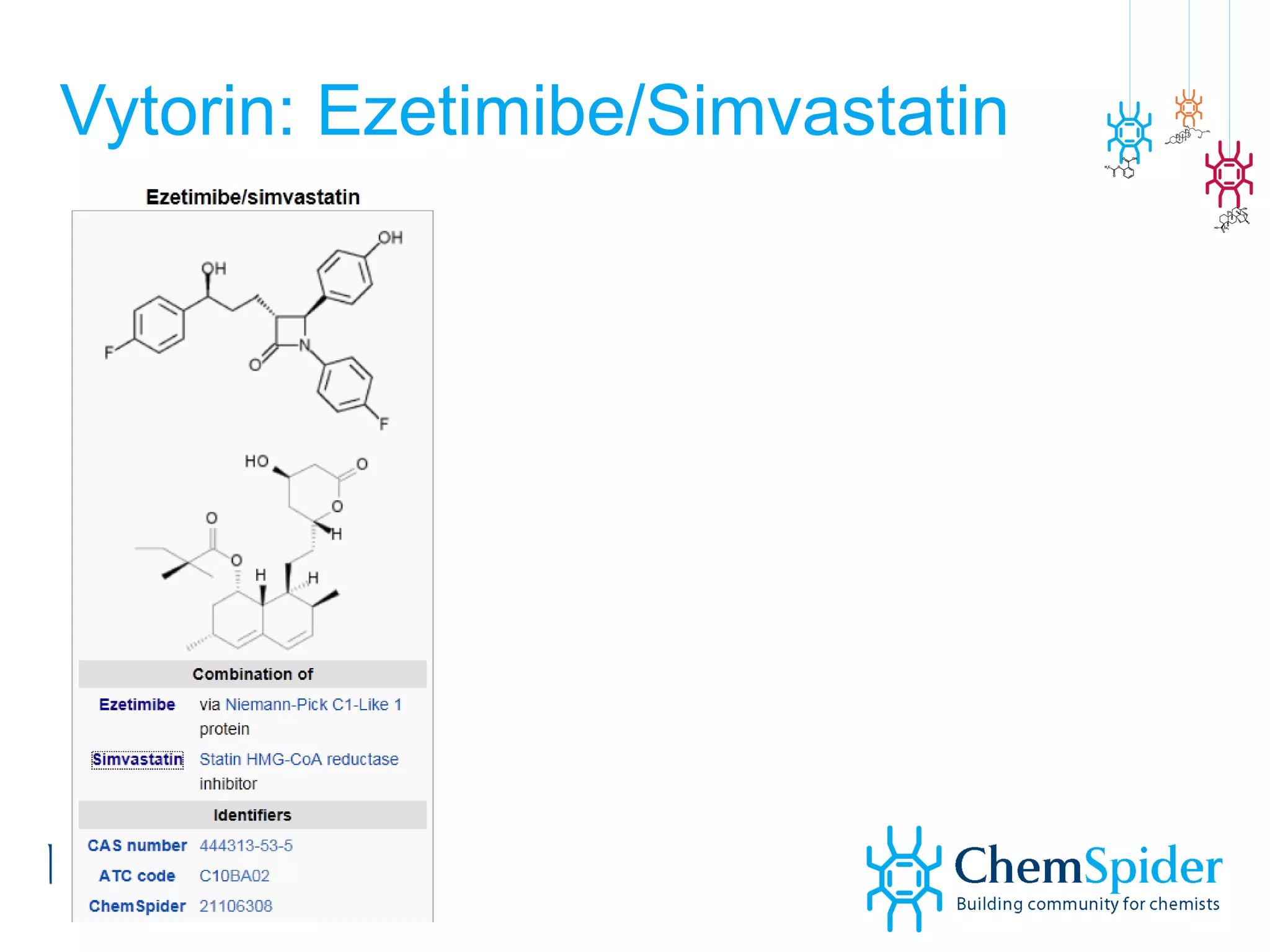 Vytorin: Ezetimibe/Simvastatin 