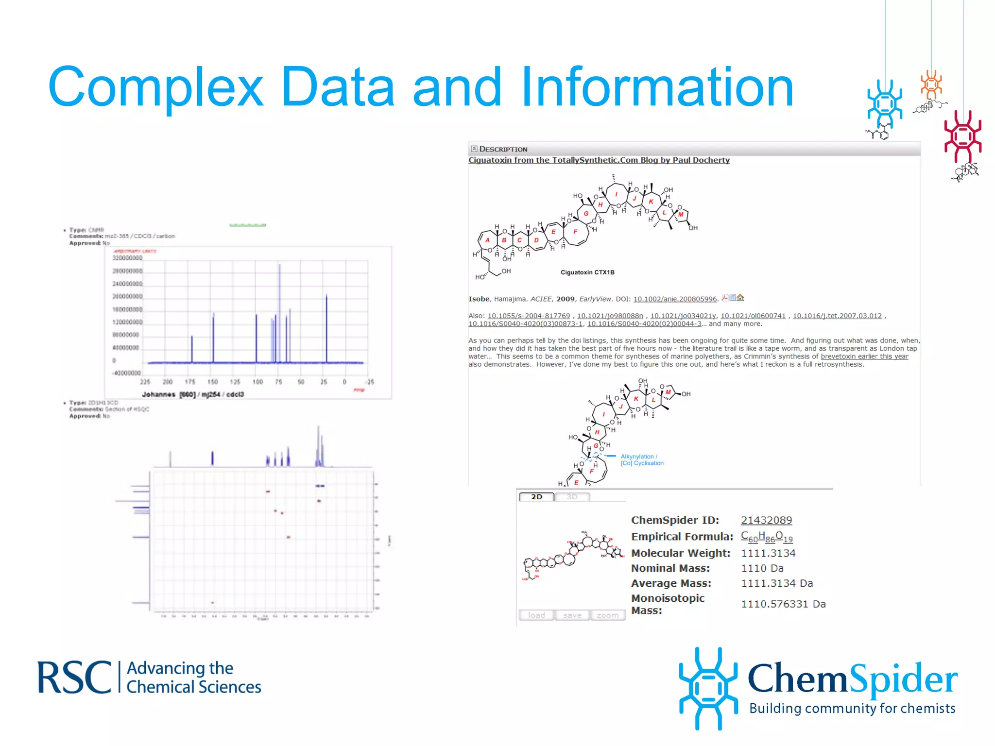 Complex Data and Information 