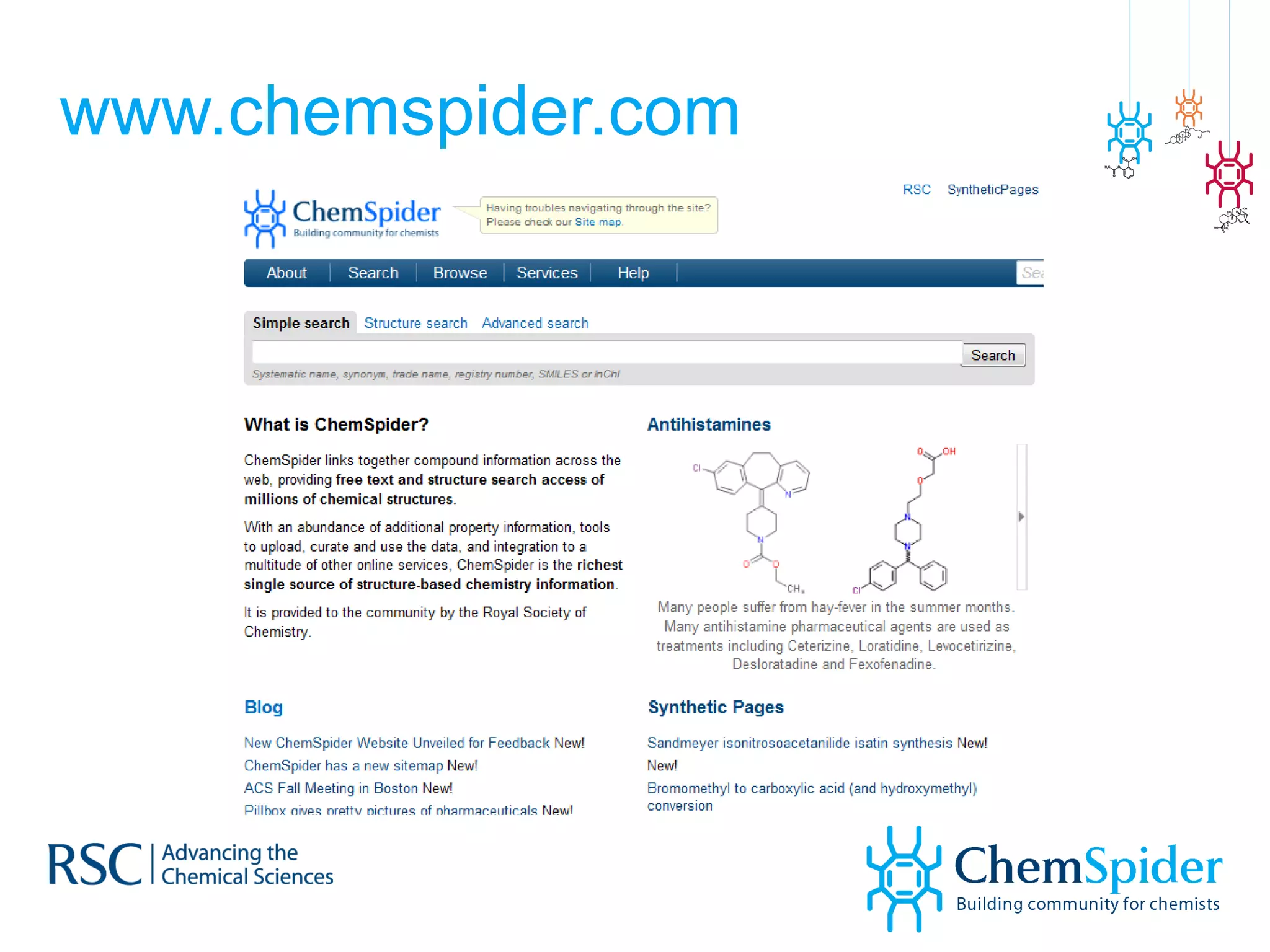 www.chemspider.com 
