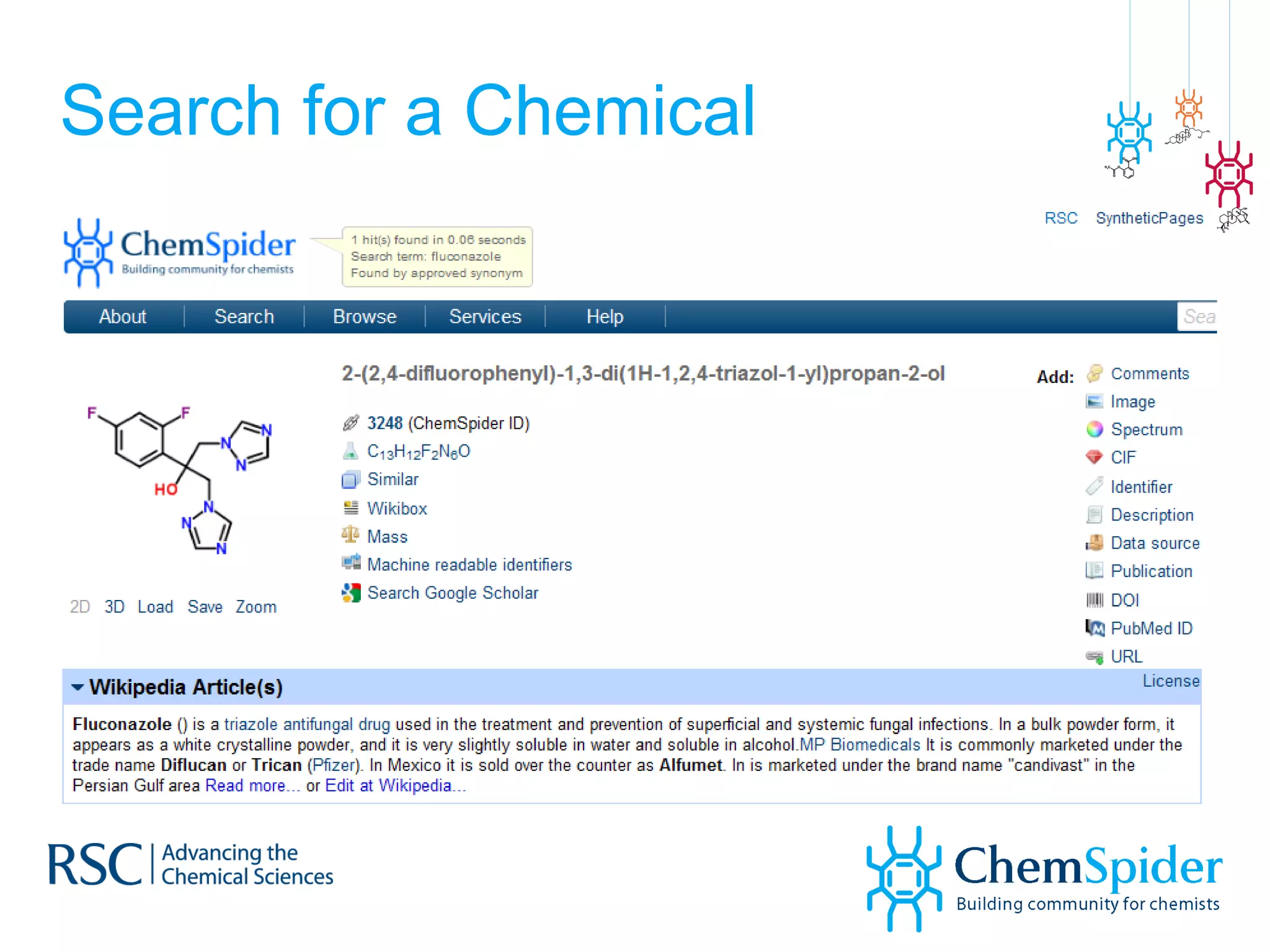 Search for a Chemical 