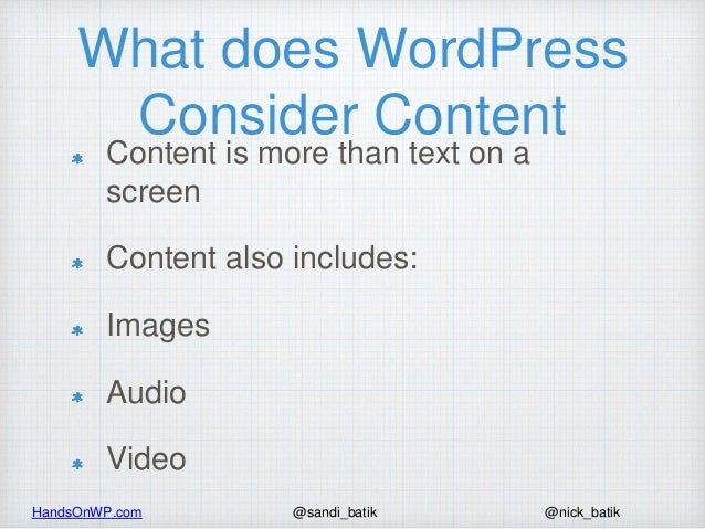 How the Wordpress CMS Really Works