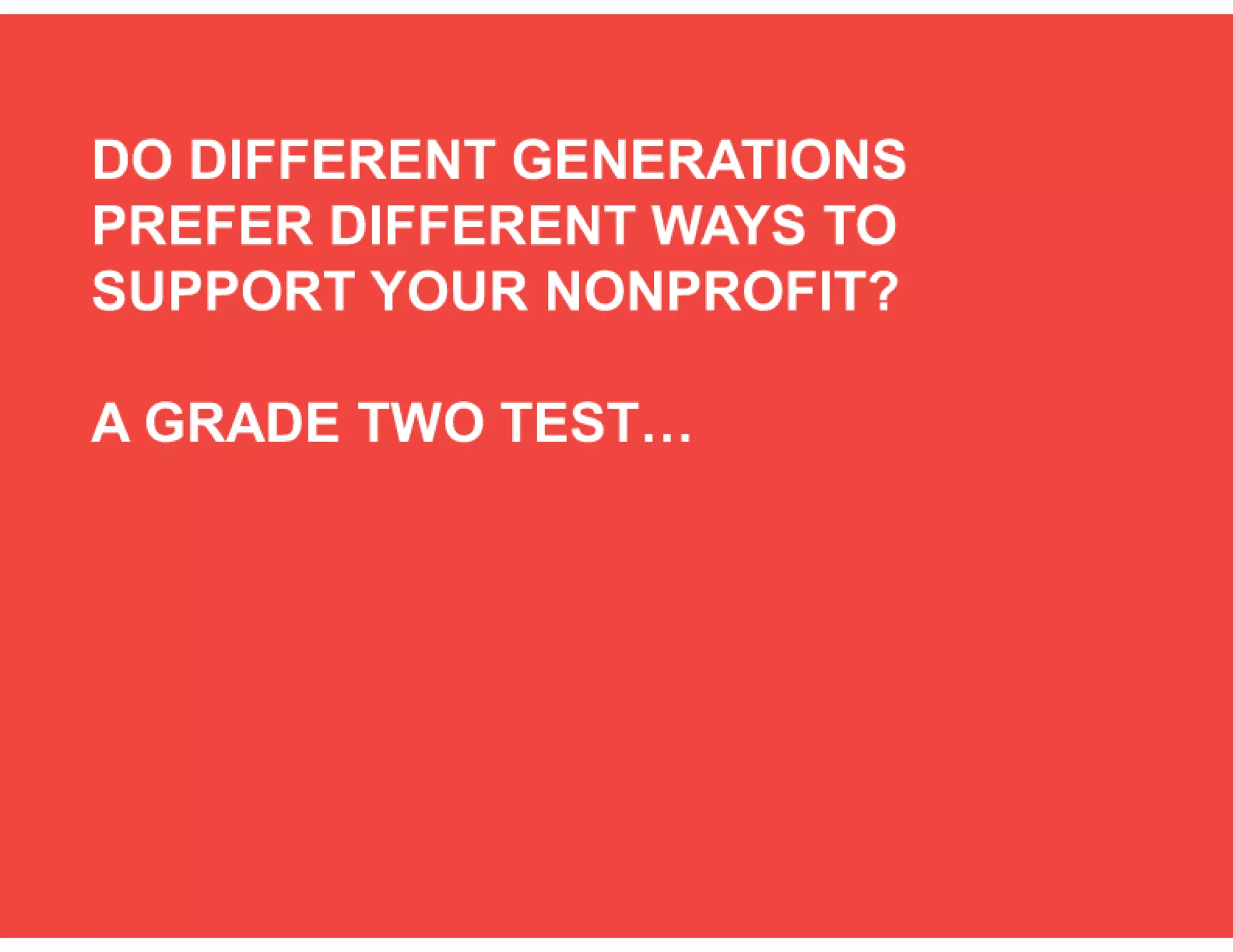 How the young will inherit the fundraising world   elise slides