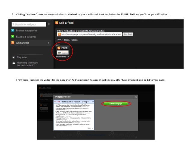 How To Add Rss Feeds To Netvibes How To Add Rss Feeds To Netvibes