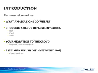 How to move to the cloud | PPTX