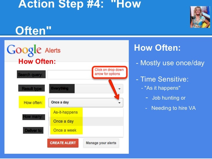 How to Create Google Alerts