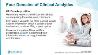 How to Accelerate Clinical Improvement Using Four Domains of Clinical Analytics