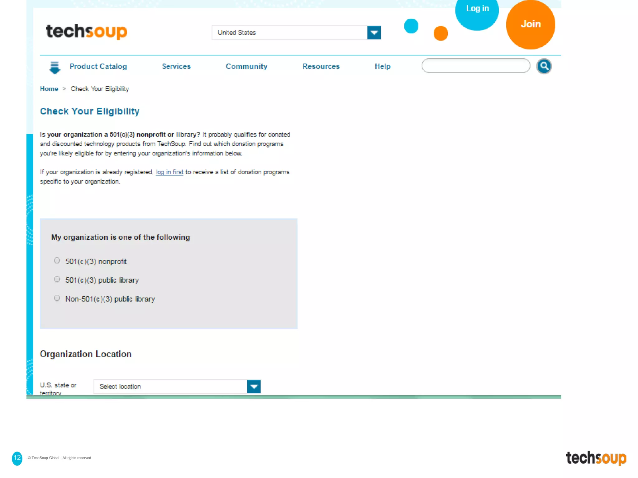 . © TechSoup Global | All rights reserved12
 