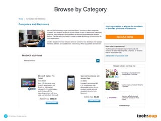 © TechSoup | All rights reserved.37
Browse by Category
 