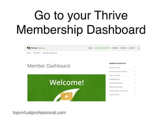 Getting The Thrive Themes Demo To Work