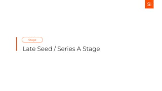 Late Seed / Series A Stage
Stage
 
