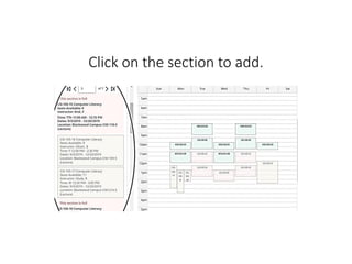 How to Add and Drop Classes | PDF