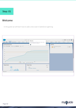 How To Add A New Lead In Salesforce Lightning | PDF
