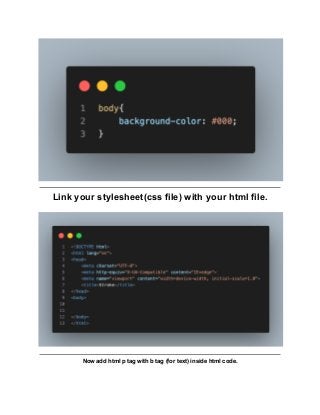 How to add a stroke to text in css | PDF