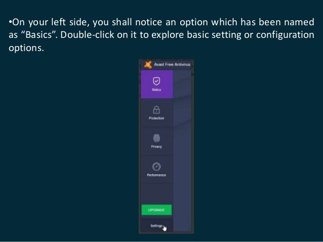 How to get icon for avast back on my computer - rusaca
