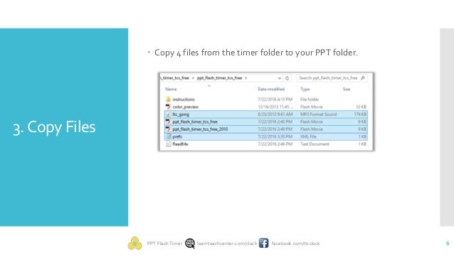 powerpoint countdown timer slide