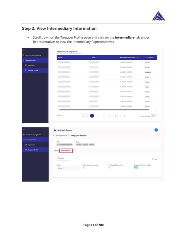 Access UBS LHDN - How to add intermediary | PDF | Internet | Computing
