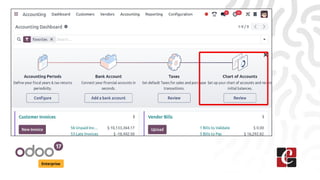How to Add opening Balance in Odoo Accounting | PPTX