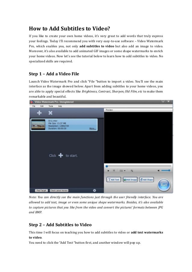 subtitles slideshare