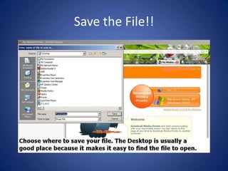 Save the File!!