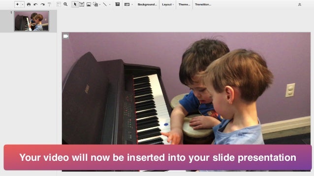 How to add music in google slides