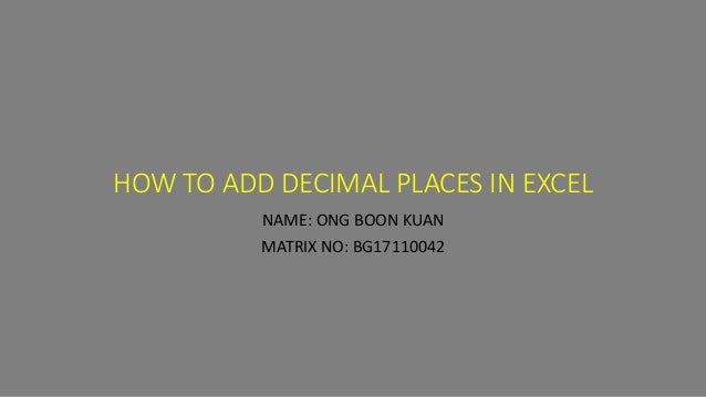 How To Add Decimal Points In Excel how-to-add-decimal-points-in-excel