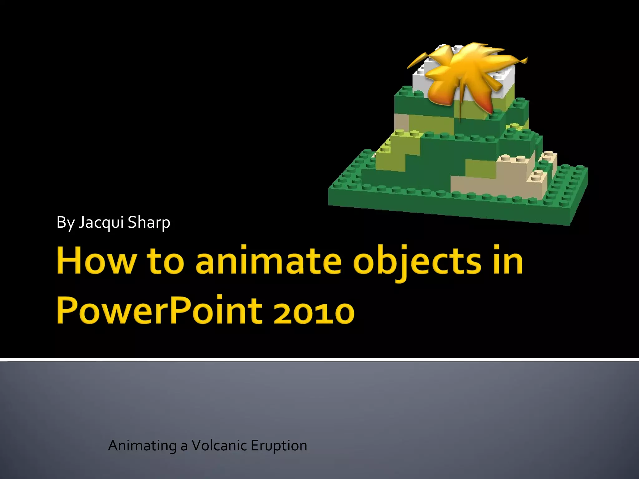 How To Animate Objects In Ppt 2010 PPT
