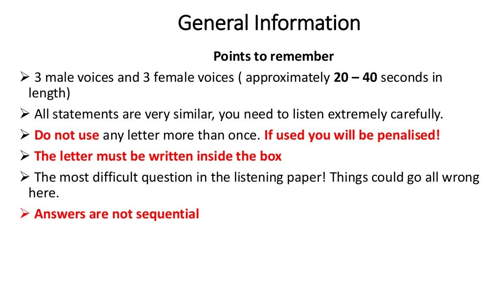 How to answer a multi speaker question