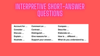 Breaking down an exam question | PDF