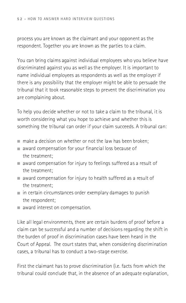 organisation interview questions