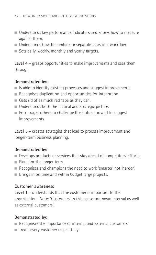How To Answer Areas Of Improvement Interview Question