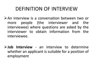 How to appear in an interview2 | PPTX
