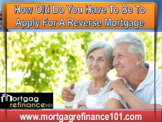 www.mortgagrefinance101.com
 