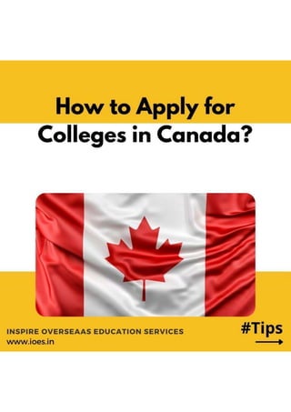 How to Apply for Colleges in Canada?