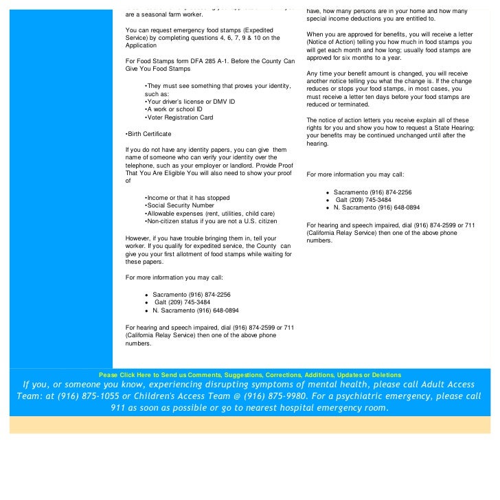 Apply For Food Stamps Online Sacramento Ca Apply For Food Stamps Online Sacramento Ca