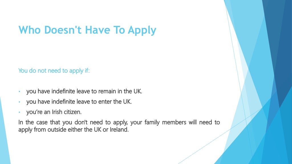 How to apply for settled status