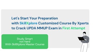 UPDA Exam Registration Procedure | UPDA Exam Required Documents ...