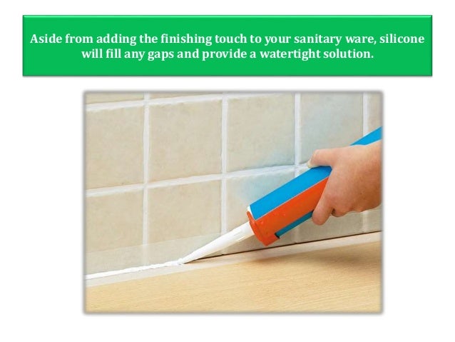 How to apply silicone sealant neatly