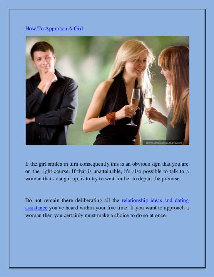 How to Approach a Girl