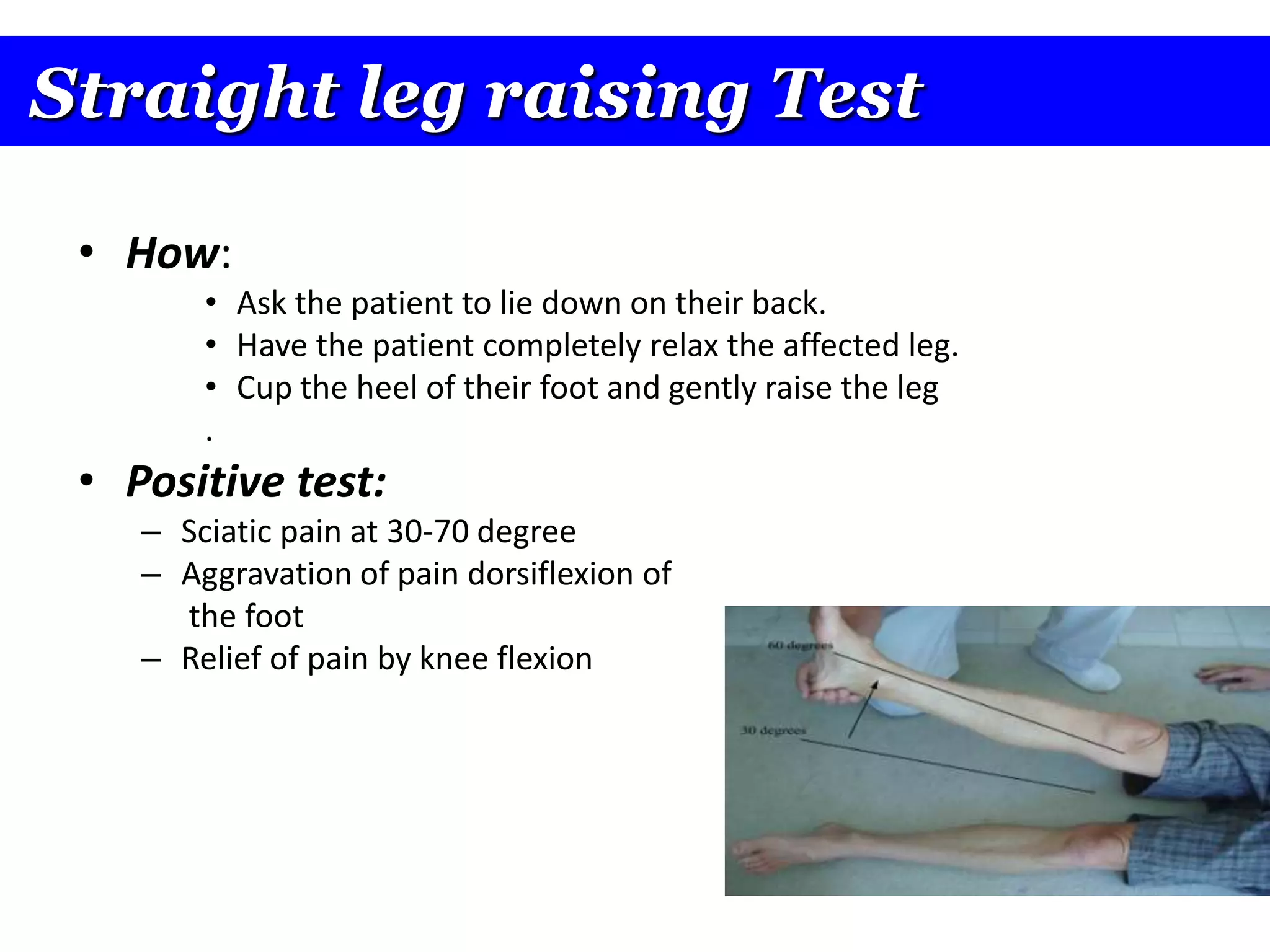 approach a patient with low back pain | PPTX