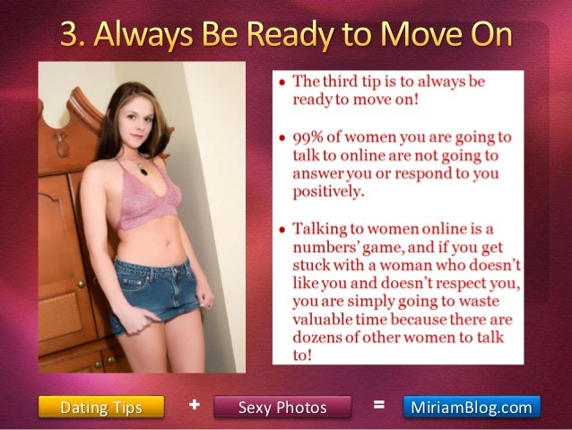 Internet dating approach