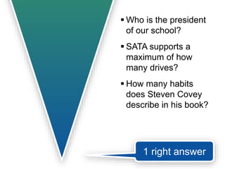 Let’s look at a few more 
examples of zero 
uncertainty questions. 
 