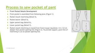 How to Assemble All Components (Fly,Pockets,Waist Bank) and Prepare ...