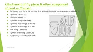 How to Assemble All Components (Fly,Pockets,Waist Bank) and Prepare ...
