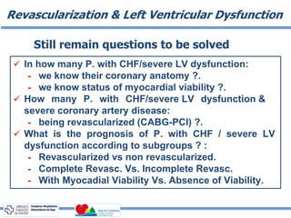 How to assess reversible ischemia in lv dysfunction | PDF