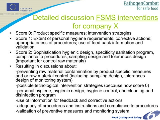 How to assess your FSMS (Food Safety Management System) | PPT