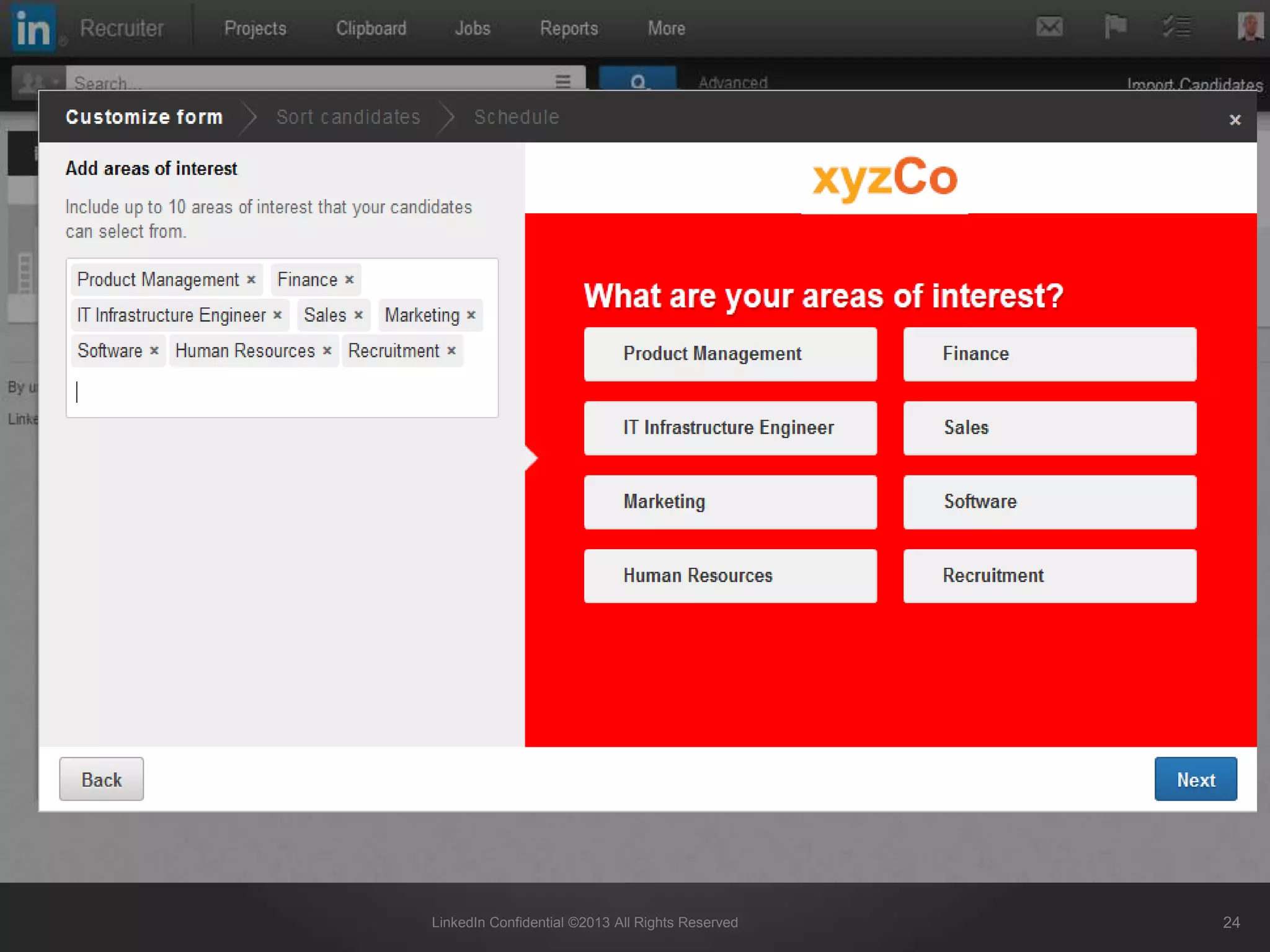 Event Creation Flow 7/14
24LinkedIn Confidential ©2013 All Rights Reserved
 